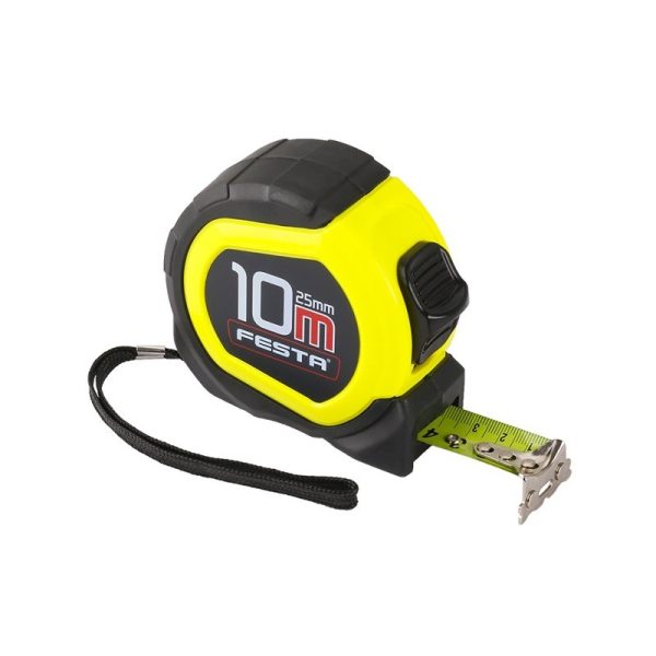 Ролетка Magnetic 10м x 25мм FESTA 11110