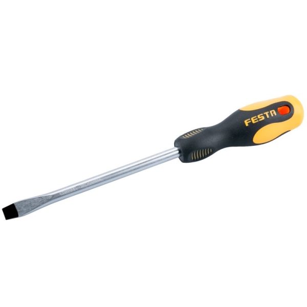 Плоска отвертка FESTA S 10x160mm CrV 18108