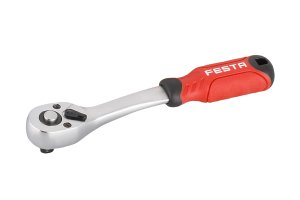 Тресчотка FESTA CrV/CrMo 1/4" 72 зъба 155 мм, 17297