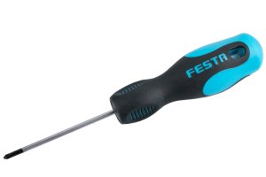 Кръстата отвертка FESTA PH0 × 75 мм CrV 18201