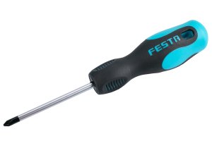 Кръстата отвертка FESTA PH1 × 75 мм CrV 18202