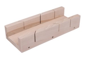 Дървено стусло от бук 80 x 300 мм за рязане под ъгъл, 24171