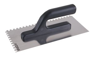 Назъбена неръждаема маламашка FESTA INOX 270 × 125 мм, зъб E6, 31007